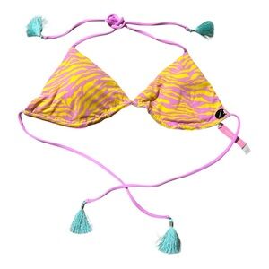Victoria’s Secret NWT Reversible Triangle Bikini Top Medium